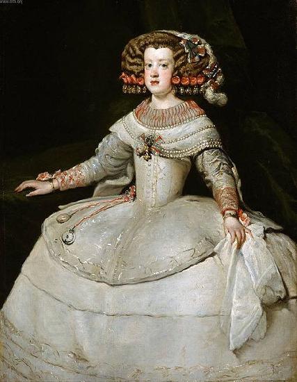 Diego Velazquez Infanta Maria Theresa, daughter of Philip IV of Spain, wife of Louis XIV of France China oil painting art